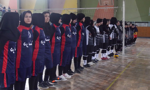 رقابت‌های گزینشی والیبال بانوان هرات آغاز شد
