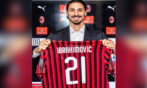 شماره پیراهن زلاتان  در میلان مشخص شد