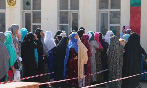 انتخابات ریاست جمهوری با حضور گسترده مردم  برگزار شد 