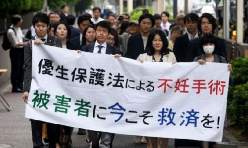 قربانیان قانون عقیم‌سازی در جاپان غرامت می‌گیرند