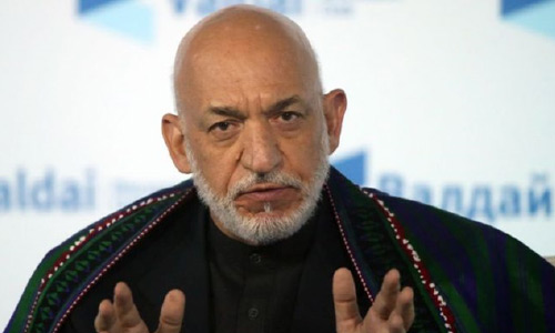 کرزی:  برای بهبود  وضعیت کشور با  حکومت همکاری می‌کنم