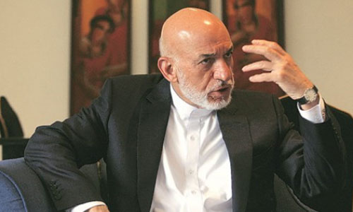  کرزی: پروسه صلح افغانی نیست