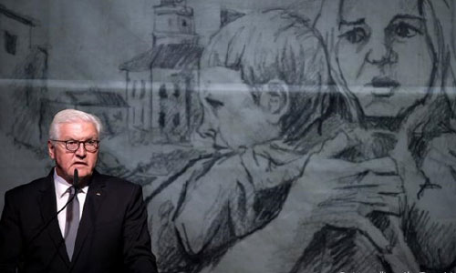 اشتاین‌مایر به خاطر جنایت نازی‌ها تقاضای بخشش کرد