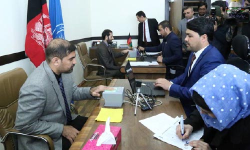 روند بایومتریک معلمان و کارمندان وزارت معارف آغاز شد