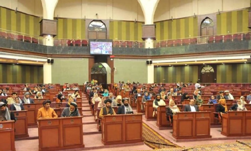 ولسي جرګې د سولې بهیر د بریا لپاره په اوربند ټینګار وکړ