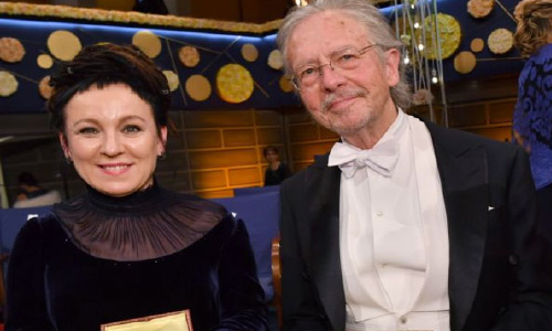 جایزه نوبل ادبی در دستان توکارچوک و هاندکه