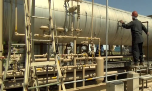 دو حلقه چاه گاز در شبرغان به بهره بردارى سپرده شد