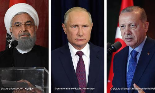 پوتین، روحانی و اردوغان برای مذاکرات سوریه آماده می‌شوند