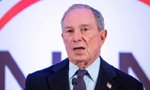 واکنش‌ها به نامزدی بلومبرگ برای انتخابات ریاست جمهوری آمریکا