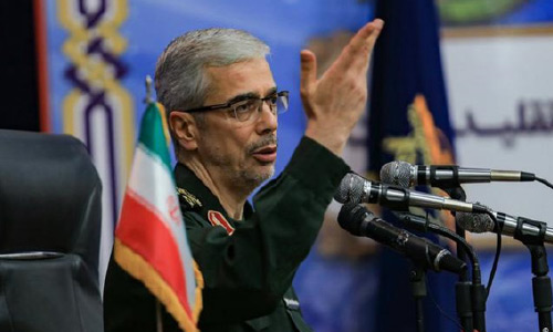 محمدحسین باقری، رئیس ستاد کل نیروهای مسلح ایران:  توقیف ابرنفتکش ایرانی بدون پاسخ نخواهد ماند