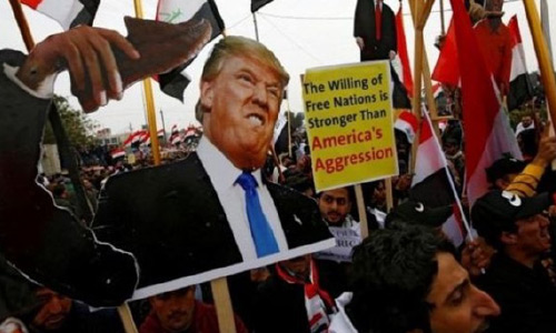 اصابت سه راکت به سفارت آمریکا در بغداد 