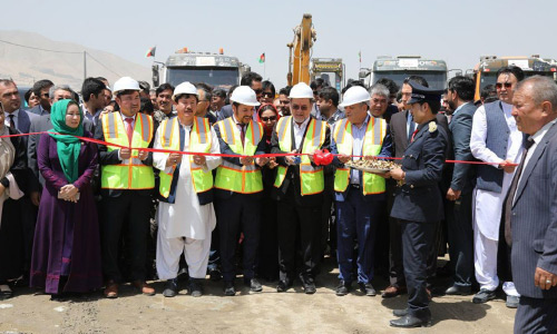 کار 15 پروژه انکشافی به ارزش بیش از یک میلیارد افغانی  در ناحیه سیزدهم کابل آغاز شد 