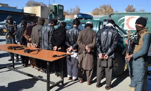  پولیس هرات در پیوند به شلیک شادیانه 13 تن را بازداشت کرد