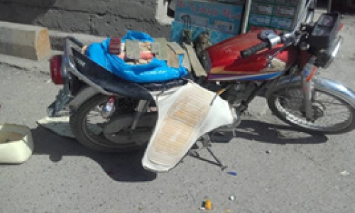 وزارت داخله: پولیس از انفجار یک موترسایکل بمب‌گذاری شده در خوست جلوگیری کرد