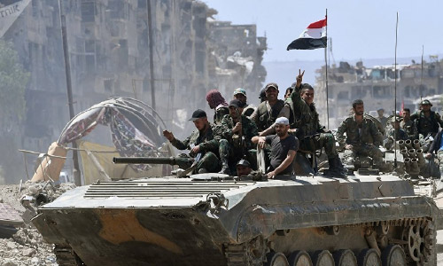  ارتش سوریه وارد شهر منبج شد