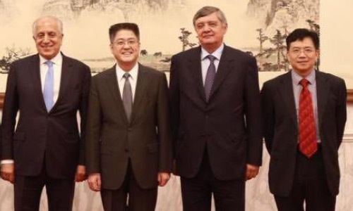  نشست چهار جانبه بجینگ : طالبان به زودترین فرصت گفتگو با حکومت افغانستان را آغاز کند