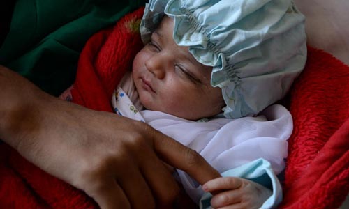 تولد بیش از سه هزار کودک در افغانستان در اولین روز سال ۲۰۱۹ 