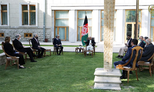 رئیس جمهور و رئیس شورای عالی مصالحه ملی دیدار کردند