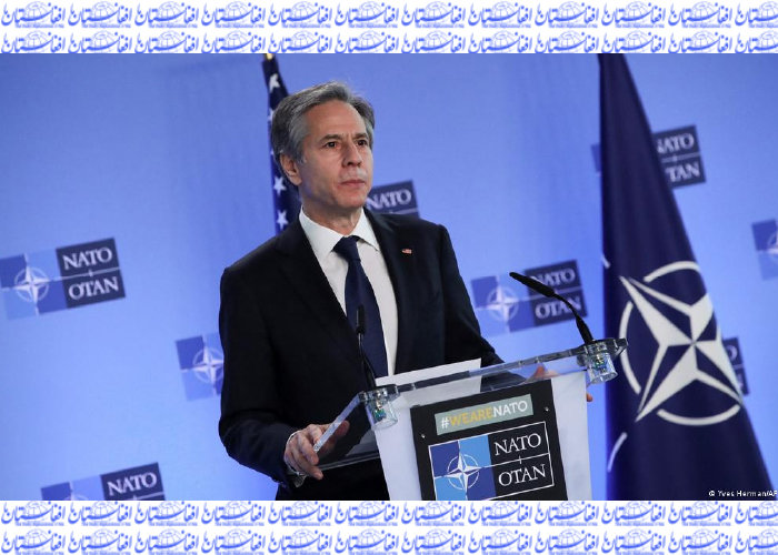 وزیر خارجه امریکا: امریکا و ناتو در زمان مناسب افغانستان را ترک خواهند کرد 
