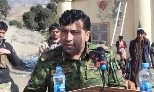 فرمانده پولیس ولایت خوست کشته شد