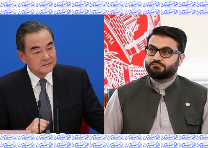 گفتگوی تلفنی مشاور امنیت ملی با وزیر خارجه چین:  از تمامی اهرم‌های فشار برای مجبورسازی طالبان به صلح  باید استفاده شود