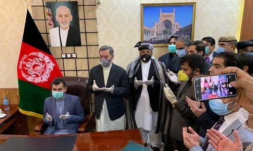 معاون دوم ریاست جمهوری والی جدید هرات را معرفی کرد  