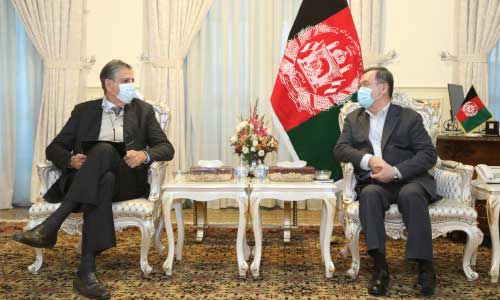 دانش به سفیر ملکی ناتو:  بدون کاهش خشونت‌ها، مردم به گفتگوهای صلح اعتماد نمی‌کنند