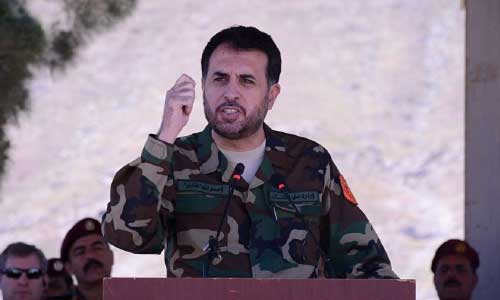 اسدالله خالد:  بیش از 96 درصد عملیات نظامی توسط نیروهای داخلی انجام می‌شود