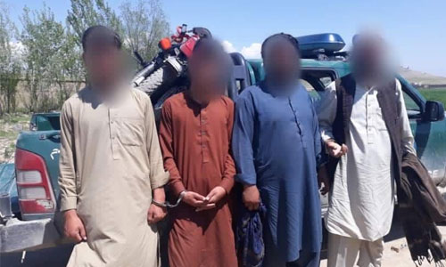 یک گروه از سارقان حرفه‌ای وسایط نقلیه در کابل بازداشت شد