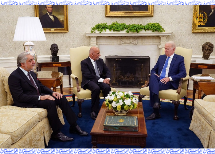 دیدار رئیس جمهور کشور با رئیس جمهور امریکا؛  غنی: مناسبات افغانستان و امریکا  در فصل جدید ادامه می‌یابد  