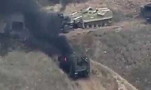 درگیری در قره‌ باغ؛  اصابت موشک به خاک ایران