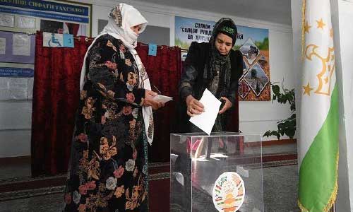 انتخابات ریاست جمهوری تاجیکستان؛  شرکت بیش از ۷۰ درصد واجدین شرایط