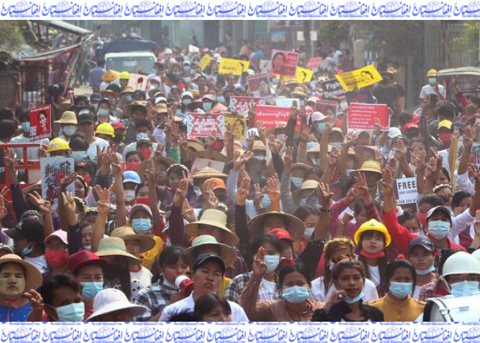 اعتراضات در میانمار؛ غلبه خشم بر ترس