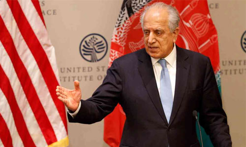 خلیل‌زاد دور تازه سفر به قطر و افغانستان را آغاز کرده است