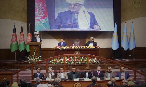 رئیس جمهور دومین سال کاری دوره هفدهم شورای ملی را افتتاح کرد