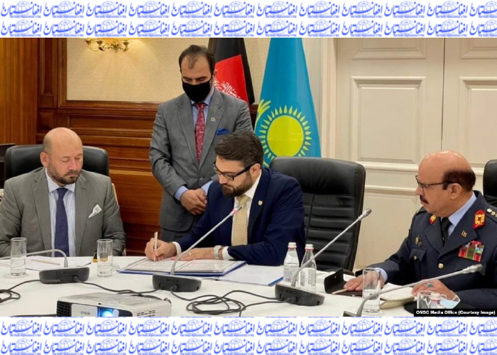 افغانستان و قزاقستان توافق همکاری نظامی امضاء کردند 