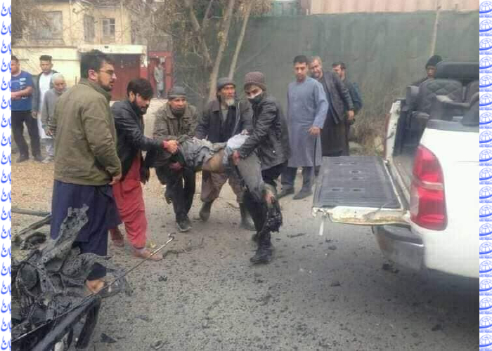 موتر تعقیبی محمد محقق هدف یک حمله انفجاری قرار گرفت