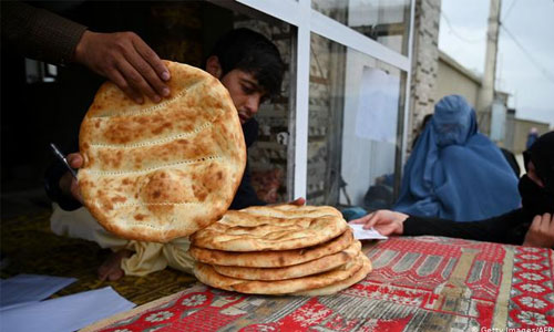 توزیع نان برای نیازمندان از طریق نانوایی‌ها در پنج ولایت آغاز شد