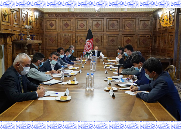 طرح امنیتی غرب کابل در ارگ ریاست جمهوری مورد بحث قرار گرفت 