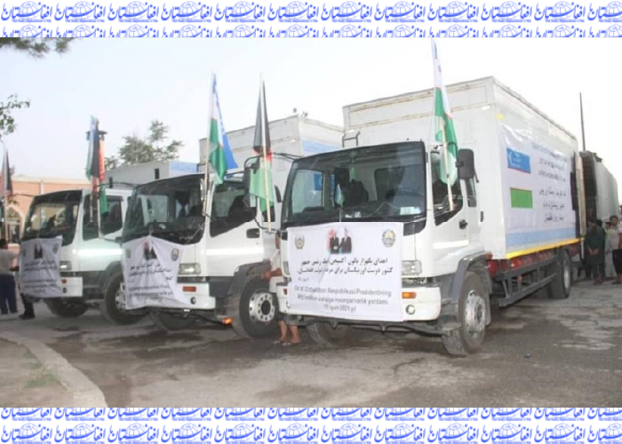 وزارت خارجه:  هزار کپسول آکسیجن از مساعدت‌های اوزبیکستان به افغانستان رسید 