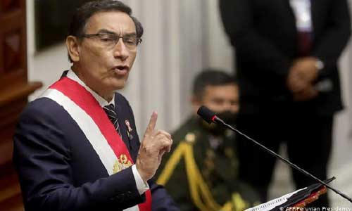 پارلمان پرو رئیس جمهور را برکنار می‌کند