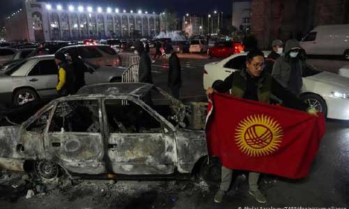 نتایج انتخابات پارلمانی قرقیزستان باطل اعلام شد