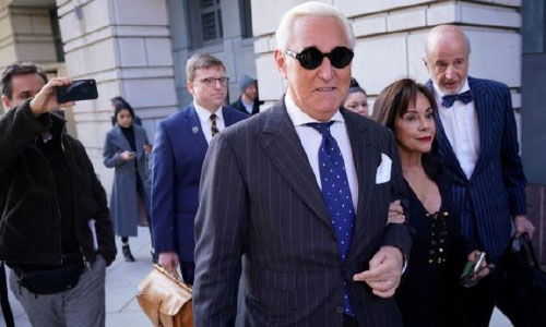 ترامپ محکومیت راجر استون، مشاور سابق و دوست خود را لغو کرد