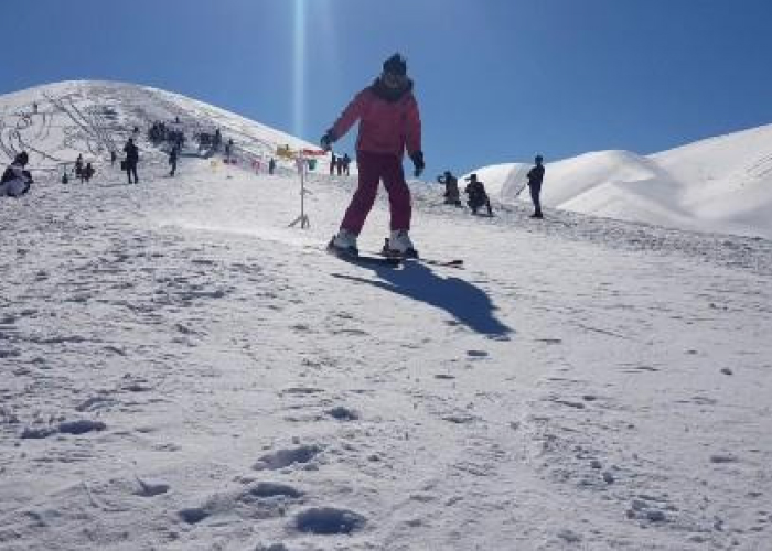 برگزاری رقابت‌های اسکی در بامیان