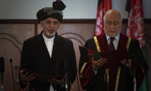 مراسم تحلیف رئیس جمهور غنی 19 حوت برگزار می‌شود