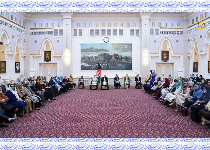 رئیس جمهور: اشتراک زنان در پروسه صلح، قطعی شده است