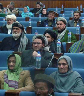 انتخاب اعضاى هيئت ادارى و کميسيونهاى مشرانوجرگه به تعويق افتاد