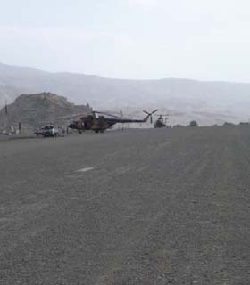 ناکار آمد بودن بازسازی میدان هوایی در بامیان 