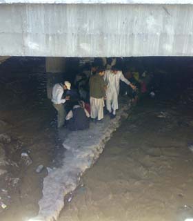 پل سوخته ، پایتخت معتادان افغانستان 