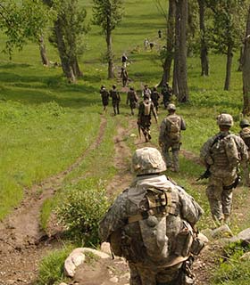 درگیری میان طالبان و نیروهای دولتی در نورستان ادامه دارد